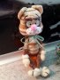 Котенце Мурзилка, Плетена играчка, Ръчно изработена, Перфектен подарък, снимка 3