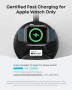 Anker Ultra Compact 3-in-1 Qi2 Wireless Charging Stand-безжично зарядно-стойка за телефон и Apple , снимка 5