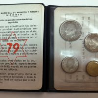 Сет Испания 1979 година - 4 разменни монети, Испания 1975 г., снимка 2 - Нумизматика и бонистика - 41760131