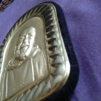 Католическа сребърна икона Свети Падре Пио 123х95х8мм, снимка 11 - Икони - 44358684