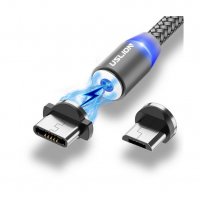 МАГНИТНО USB ЗАРЯДНО УСТРОЙСТВО ЗА ТЕЛЕФОНИ - код 1767, снимка 8 - USB кабели - 33981974