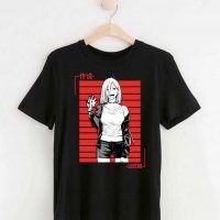 Аниме тениска Chainsaw Man, снимка 1 - Тениски - 38672018