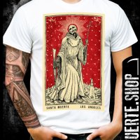 Тениска с щампа LA MUERTE LOS ANGELES, снимка 1 - Тениски - 42675053