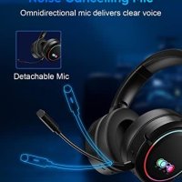 Нови Bluetooth Безжични геймърски слушалки с микрофон , снимка 2 - Слушалки за компютър - 41746994