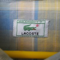 La Coste Lacoste чисто нова мъжка риза уникална! Made In France ! 120 см гръдна обиколка !, снимка 2 - Ризи - 41927022