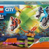 Продавам лего LEGO City 60299 - Каскадьорско състезание, снимка 1 - Образователни игри - 34512378