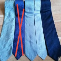 Сини копринени вратовръзки , снимка 4 - Други - 40059638