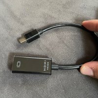 Mini DP displayport към HDMI /цена за 1 бр, снимка 2 - Кабели и адаптери - 42181247
