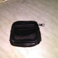 Чанта колан малка естествена кожа 100х90х25мм, снимка 3 - Чанти - 44719837