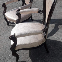 Кресла антикварни-2бр., снимка 2 - Дивани и мека мебел - 36306160