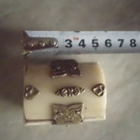 кутийка за бижута кокал, снимка 1 - Антикварни и старинни предмети - 34715945