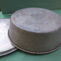 Немска алуминиева тава с капак, снимка 8 - Съдове за готвене - 34049087