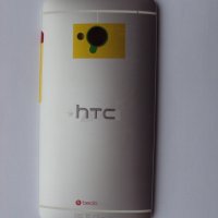 Бял корпус за HTC One M7, снимка 1 - Резервни части за телефони - 40594481