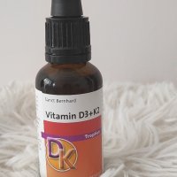 Витамин D3+K2 (капки) Sanct Bernard , снимка 1 - Хранителни добавки - 41964517