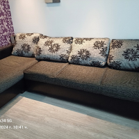 продавам голям ъглов диван, снимка 1 - Дивани и мека мебел - 44567615