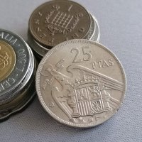 Монета - Испания - 25 песети | 1957г., снимка 1 - Нумизматика и бонистика - 41977864