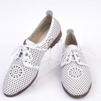 НОВО! Ниски дамски обувки с лазерна перфорация от естествена кожа, снимка 7 - Дамски ежедневни обувки - 36149154