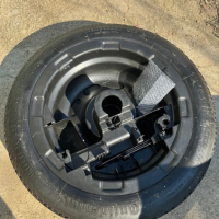 Резервна гума патерица 16 цола 125/90R16 за MERCEDES-BENZ CLK (C209), снимка 4 - Гуми и джанти - 44924141