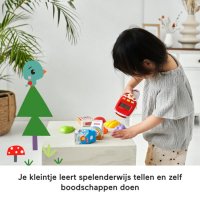 Fisher Price Supermarket Scanner Игра на магазин ДЕТСКИ БАРКОД СКЕНЕР, снимка 3 - Образователни игри - 35987737