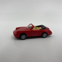 Пластмасова количка Wiking Porsche Carrera 4 кабрио 1/87, снимка 6 - Колекции - 39013143