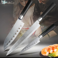 Нов Модел Японски кухненски ножове, снимка 6 - Прибори за хранене, готвене и сервиране - 39299326