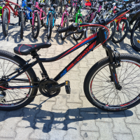 BYOX Велосипед 24" ZANTE черен, снимка 3 - Велосипеди - 44588028