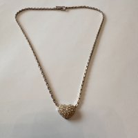 Swarovski колие с кристали, снимка 1 - Колиета, медальони, синджири - 44156378