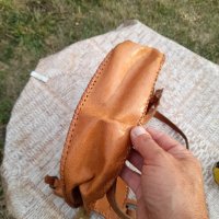 Стара дамска кожена чанта #18, снимка 6 - Антикварни и старинни предмети - 41964607