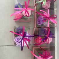 Кутия със сапунени рози 8- ми март, снимка 4 - Изкуствени цветя - 39217098