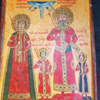 Икона цар Иван Александър., снимка 2 - Антикварни и старинни предмети - 41581062