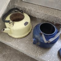 2 стари чайника (за декорация, саксии), снимка 3 - Други - 41518078