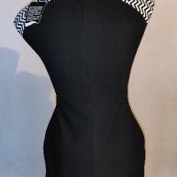 Черна къса рокля Only р-р XS, нова с етикет , снимка 12 - Рокли - 41344887