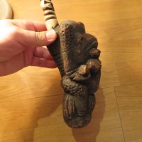 Доста стара антична Лула, използвана от вождовете при церемонии., снимка 6 - Антикварни и старинни предмети - 41938174