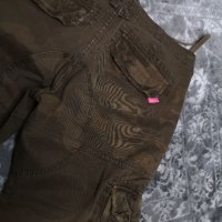 Superdry карго дамски/мъжки камуфлажни панталони, XS, снимка 6 - Панталони - 38648952