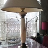 Винтидж настолна лампа Арт Деко, снимка 4 - Настолни лампи - 44666307