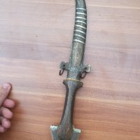Стар нож кумая ханджар джамбия острие, снимка 5 - Други ценни предмети - 42203817