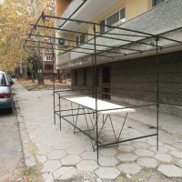 пазарска метална маса с сгъваема покрив, снимка 9 - Други стоки за дома - 38761025