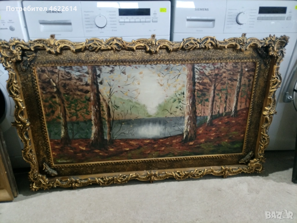 АВТОРСКА КАРТИНА МАСЛЕНИ БОИ ВЪРХУ ПЛАТНО , снимка 1