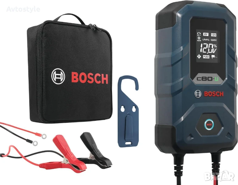  Зарядно Устройство За Акумулатор Bosch C80-Li 6V/12V, снимка 1