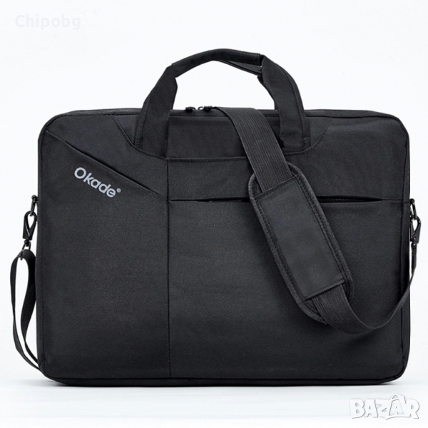 Чанта за лаптоп Okade T50, 15.6", Черен, снимка 1