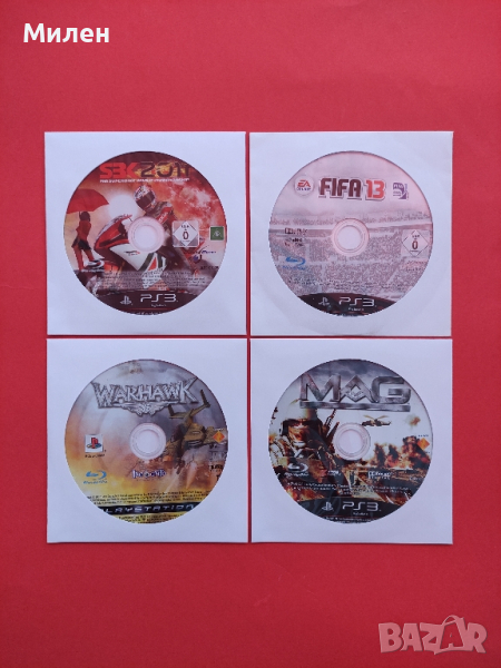 4 игри за PS3 ПС3 Playstation 3 (Fifa 13, Sbk 2011, Mag, Warhawk), снимка 1