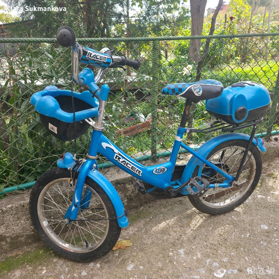 Синьо колелото за момче , снимка 1