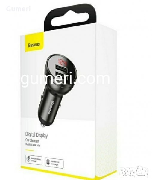 Зарядно за кола Baseus 4.8A  24W, снимка 1