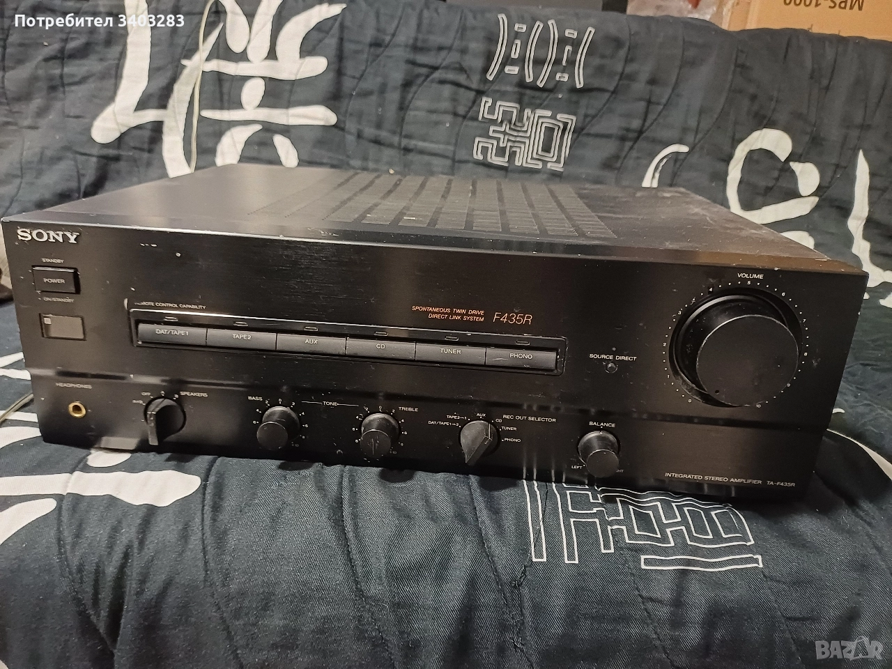 Усилвател Sony TA-F435R, снимка 1