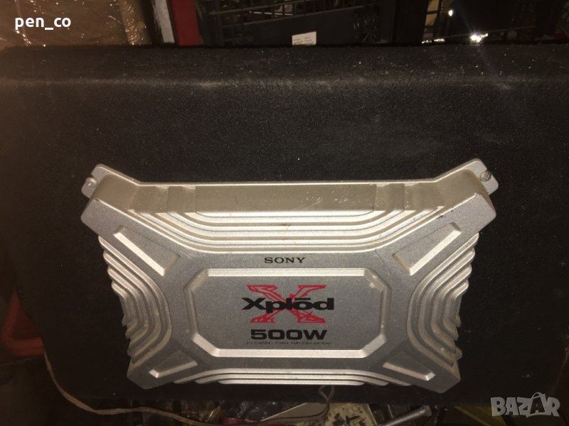 Усилвател Sony с туба Kicker, снимка 1