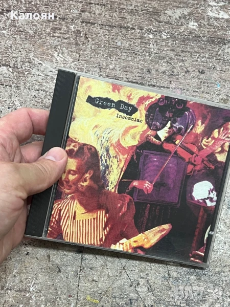 CD диск Green Day - Insomniac, снимка 1