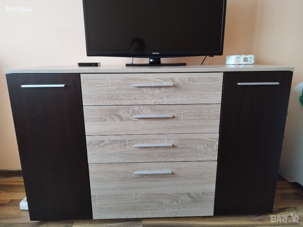 Скрин Рони дъб сонома + венге, снимка 1