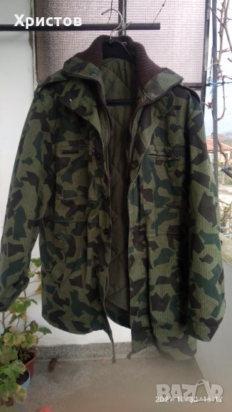 Зимна маскировъчна шуба с подплата, снимка 1