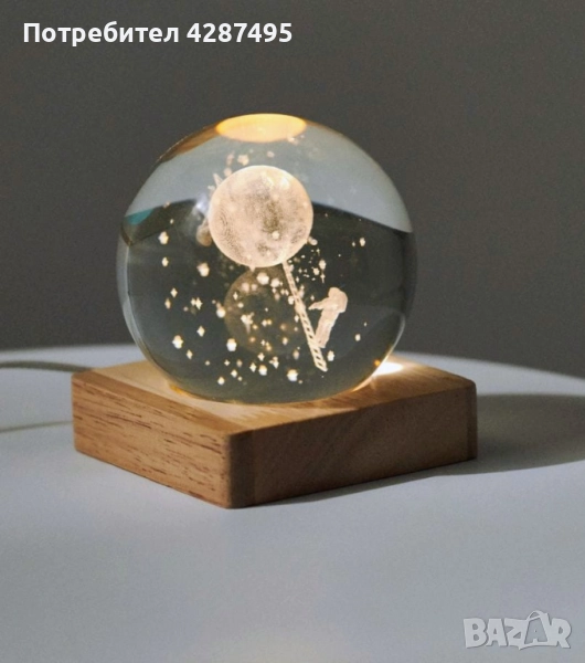 Лампа космонавт - LED осветление, снимка 1