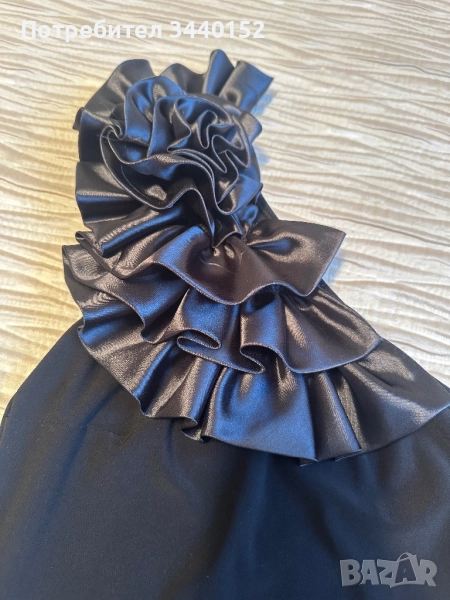 Рокля, с роза, снимка 1